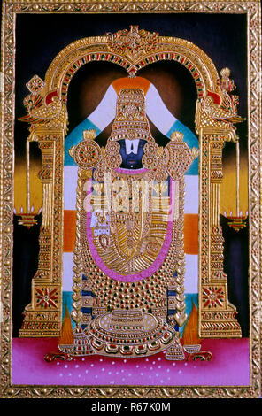 Tirupati balaji art hi-res stock photography and images - Alamy