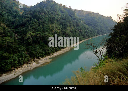 teesta river, sikkim, india