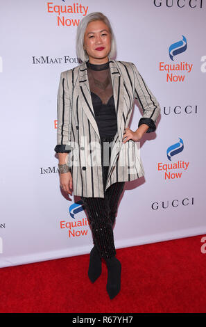 Beverly Hills, CA, USA. 3rd Dec, 2018. Beverly Hills, California, USA. 3rd Dec, 2018. Milck arrives for the 4th Annual ''Make Equality Reality'' Gala at the Beverly Hilton Hotel. Credit: Lisa O'Connor/ZUMA Wire/Alamy Live News Stock Photo