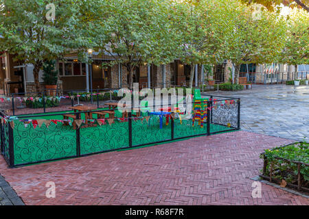 Irene village mall, a modern shopping mall filled with works of art, Pretoria, South Africa Stock Photo