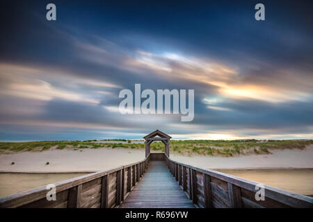 Viewpoint on artificial dunes along the Dutch coast near the coastal ...