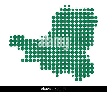 map of schwyz Stock Photo