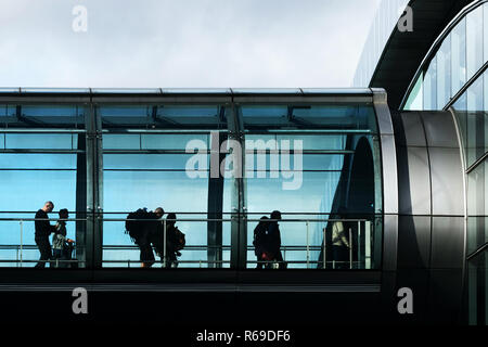 Old Dublin Airport building, Dublin Airport, Republic of Ireland Stock Photo