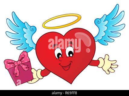 Valentine heart topic image 8 Stock Photo