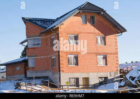 Carcass In Winter Stock Photo