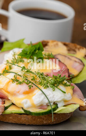 Egg Benedict Stock Photo