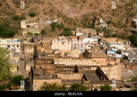 architecture around amber fort in jaipur india Stock Photo