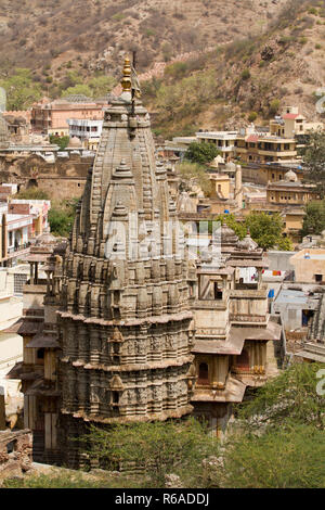 architecture around amber fort in jaipur india Stock Photo