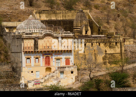 architecture around amber fort in jaipur india Stock Photo