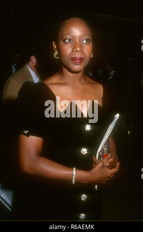 BEVERLY HILLS, CA - MARCH 22: Actress Alfre Woodard attends the 45th Annual Writers Guild of America Awards on March 22, 1993 at the Beverly Hilton Hotel in Beverly Hills, California. Photo by Barry King/Alamy Stock Photo Stock Photo