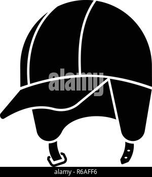 Hiking helmet icon, simple style Stock Vector