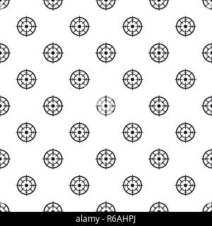 Maritime radar aim pattern seamless vector repeat geometric for any web design Stock Vector