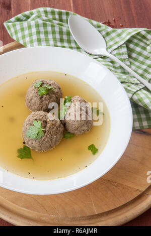 Liver Dumplings Stock Photo