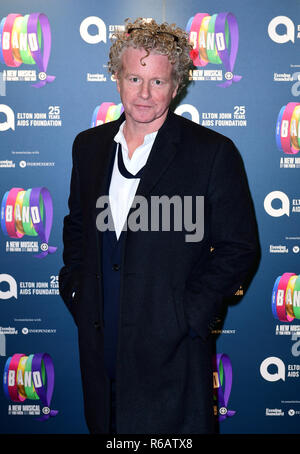 Chris Levine attending the Gala Night for Take That's The Band musical, in association with the Elton John AIDs Foundation, held at the Haymarket Theatre, London. PRESS ASSOCIATION Photo. Picture date: Tuesday December 4, 2018. See PA Story SHOWBIZ TakeThat. Photo credit should read: Ian West/PA Wire Stock Photo