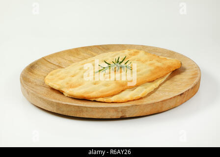 traditional Tuscan flatbread Stock Photo