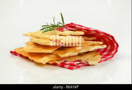 traditional Tuscan flatbread Stock Photo