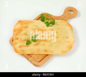 traditional Tuscan flatbread Stock Photo