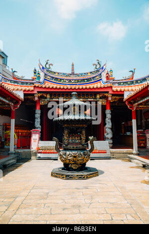 Changhua, Taiwan - May 5, 2018 : Yuanqing Taoist Monastery Chinese temple Stock Photo