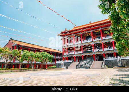 Baguashan Buddha Temple at Bagua Mountain in Changhua, Taiwan Stock Photo