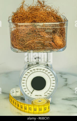 Maize Tea Maize Beard Tea Stock Photo - Alamy