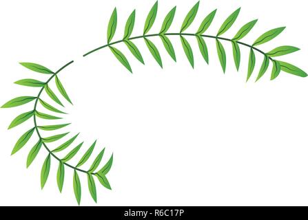 Decoration laurel icon, isometric style Stock Vector