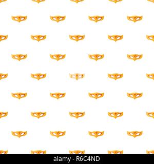 Palm mask pattern seamless vector repeat for any web design Stock Vector