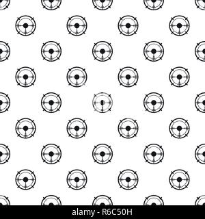 Sniper elite aim pattern seamless vector repeat geometric for any web design Stock Vector