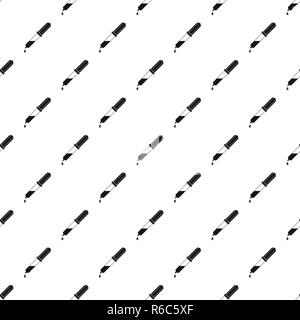 Pipette drop pattern seamless vector repeat geometric for any web design Stock Vector