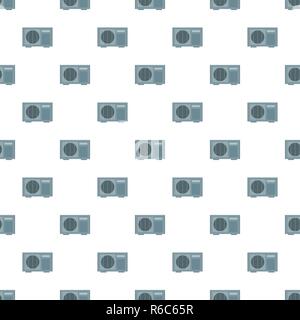 Fan pattern seamless vector repeat for any web design Stock Vector