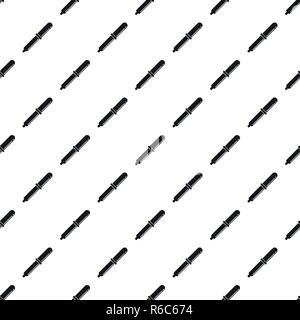 Chemical pipette pattern seamless vector repeat geometric for any web design Stock Vector