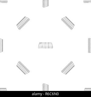 Store tent pattern seamless vector repeat geometric for any web design Stock Vector