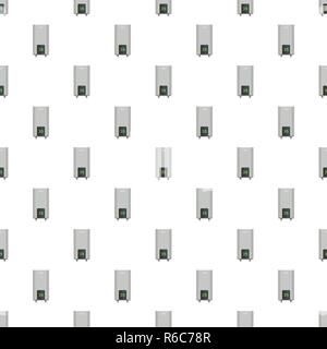 Electric boiler pattern seamless vector repeat for any web design Stock Vector