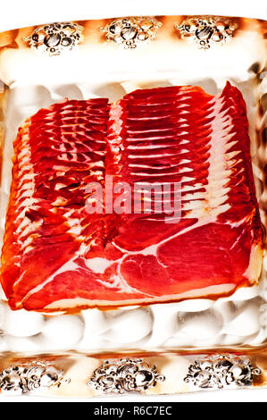 Smoked Ham Of The Black Forest Stock Photo