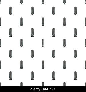 Floor heater pattern seamless vector repeat for any web design Stock Vector