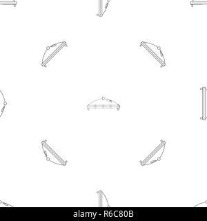 Commercial tent pattern seamless vector repeat geometric for any web design Stock Vector