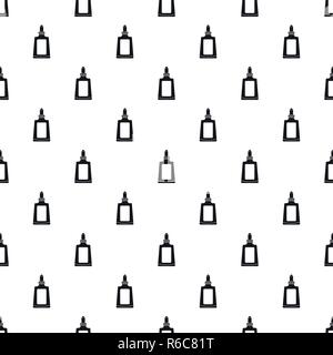 Glue bottle pattern seamless vector repeat geometric for any web design Stock Vector
