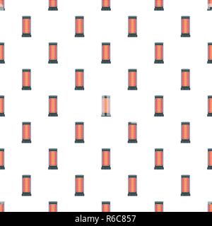 Warm heater pattern seamless vector repeat for any web design Stock Vector