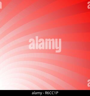 Red abstract spiral ray background - vector illustration Stock Vector