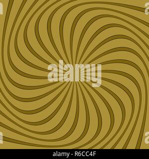 Abstract spiral ray background from spun rays Stock Vector