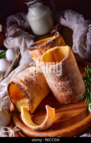 fresh and tasty kurtoskalacs Stock Photo