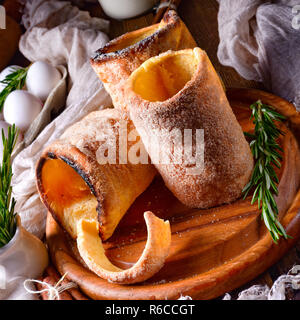 a fresh and tasty kurtoskalacs Stock Photo