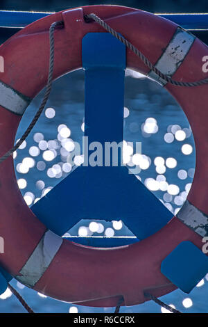 In Back Lighting With Water Reflexions Stock Photo