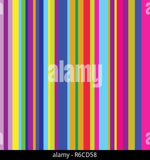 Abstract striped geometric multicolor seamless pattern background Stock Vector