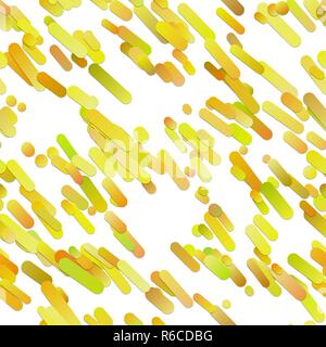 Yellow abstract seamless diagonal gradient rounded stripe background pattern Stock Vector