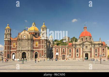 Mexico, Mexico City, The Basilica Of Our Lady Of Guadalupe, Roman Catholic Church Stock Photo