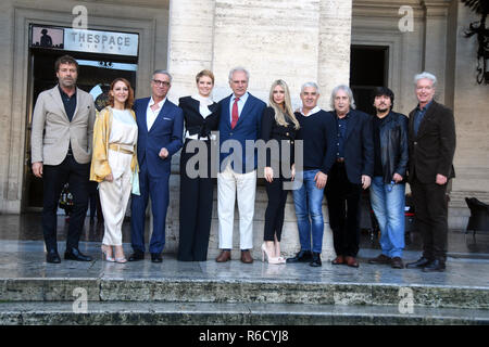 Rome, Italy. 4th Dec, 2018. The Space Moderno - Presentation film NATALE A 5 STELLE The cast Credit: Giuseppe Andidero/Alamy Live News Stock Photo
