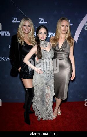 Christie Brinkley ,Alexa Ray Joel ,Sailor Brinkley-Cook at arrivals for 32nd Footwear News FN Achievement Awards, IAC Headquarters, New York, NY December 4, 2018. Photo By: Eli Winston/Everett Collection Stock Photo