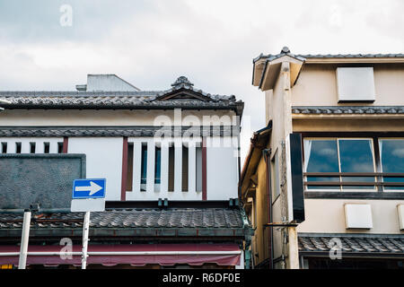 Tsurugaoka Hachimangu Wakamiya-oji Street in Kamakura, Japan Stock Photo