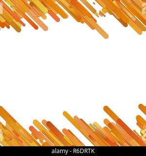 Orange trendy gradient background with seamless diagonal rounded stripe pattern Stock Vector