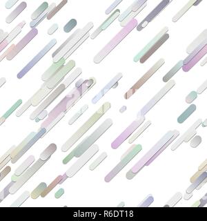 Colorful abstract modern gradient background with diagonal rounded stripe pattern Stock Vector